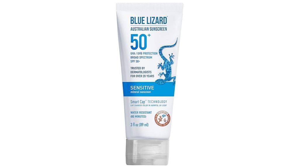 Is It Safe to Use Sunscreen During Pregnancy: Blue Lizard SENSITIVE Mineral Sunscreen