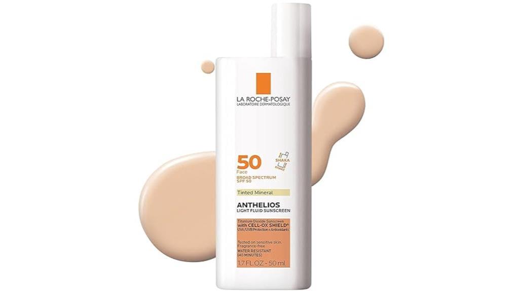 Is It Safe to Use Sunscreen During Pregnancy: La Roche-Posay Anthelios Tinted SPF 50 Sunscreen