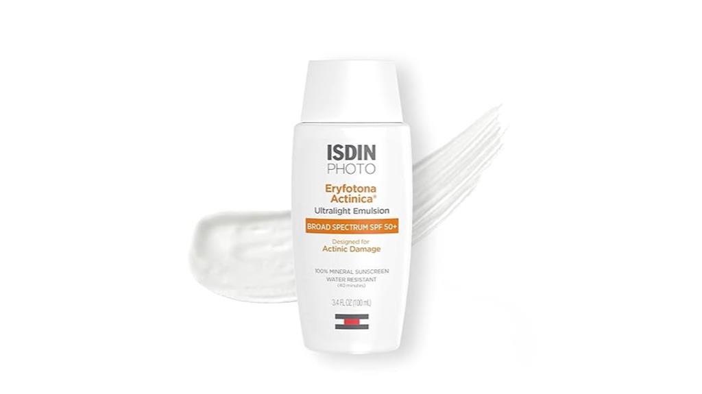 7 Best Sunscreens for Acne-Prone Skin: ISDIN Eryfotona Actinica Zinc Oxide and 100% Mineral Sunscreen