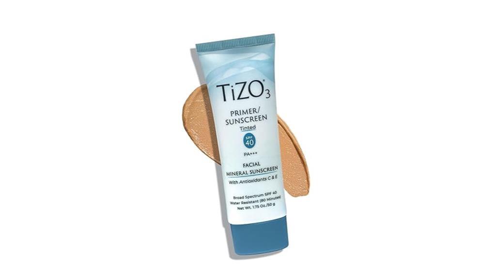 Sunscreen For Your Skin Type: TiZO3 Facial Mineral Sunscreen and Primer