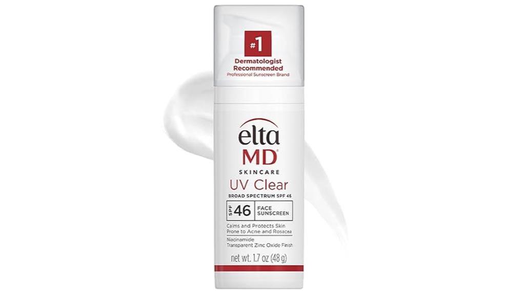 Sunscreen For Your Skin Type: EltaMD UV Clear Face Sunscreen, Oil Free Sunscreen